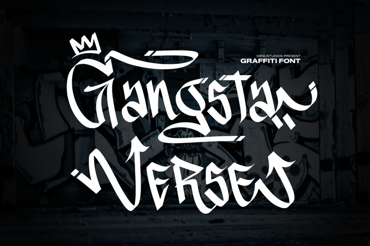 Gangsta Verse | Graffiti Font