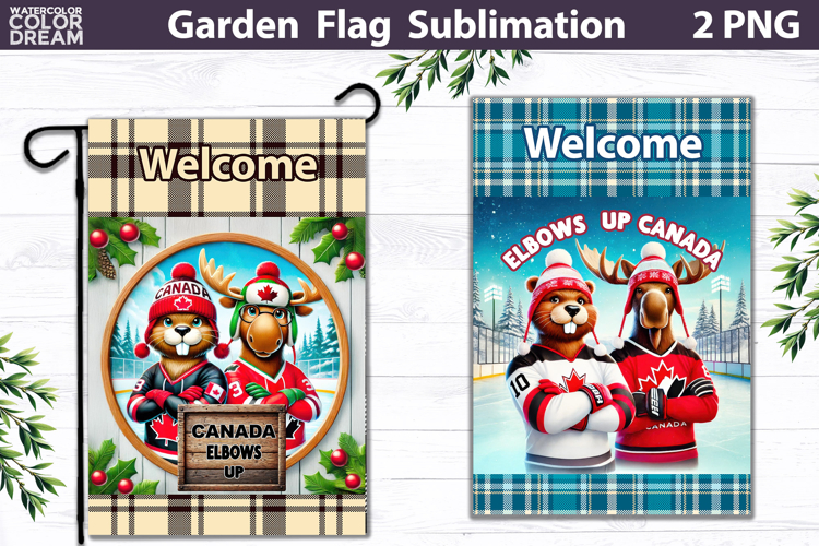 Canada Patriotic Garden Flag | Canada Day Garden Flag