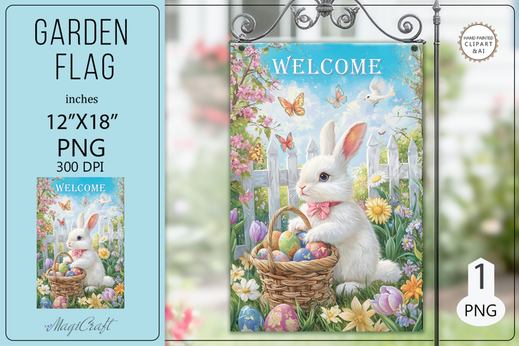 Garden Flag Sublimation Designs Image 3