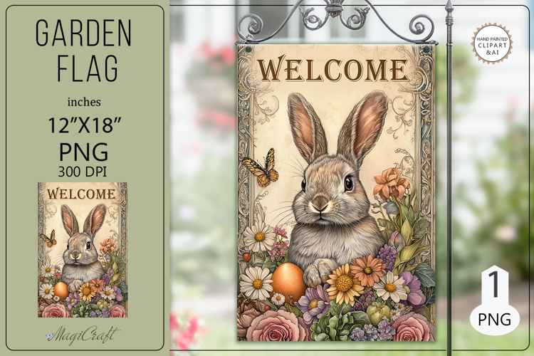 Garden Flag Sublimation Designs Image 11