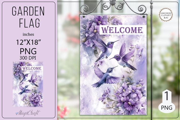 Garden Flag Sublimation Designs Image 21