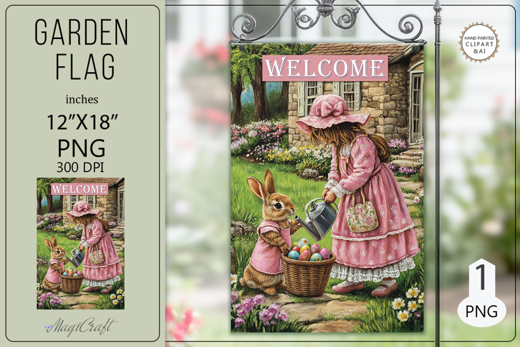 Garden Flag Sublimation Designs Image 2