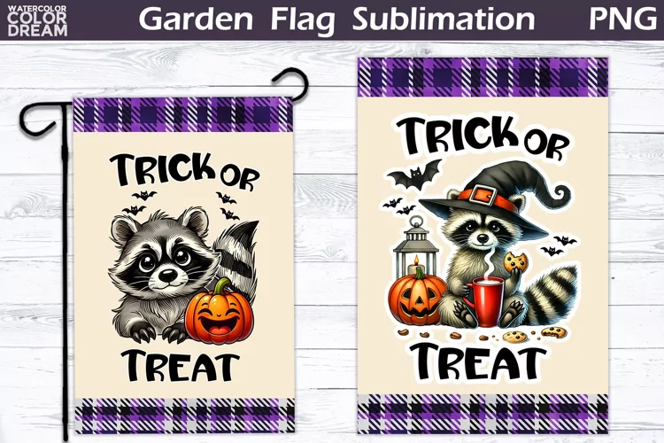 Halloween Garden Flag | Trick Or Treat Garden Flag