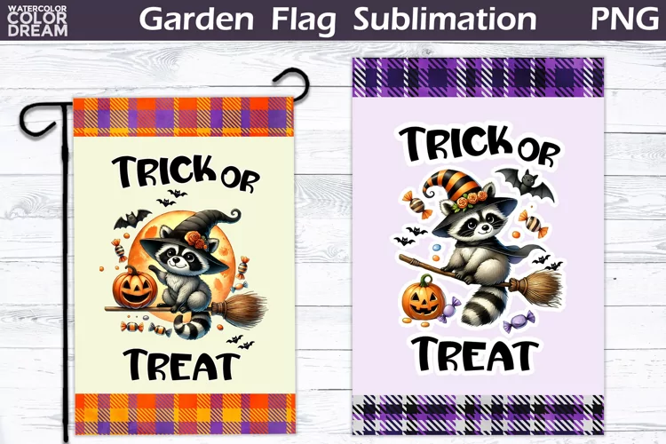 Halloween Garden Flag | Trick Or Treat Garden Flag