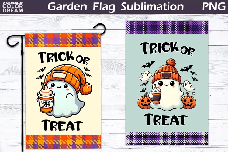 Halloween Garden Flag | Trick Or Treat Garden Flag