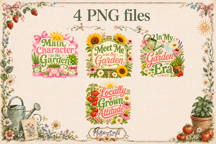 Flower Garden Clipart