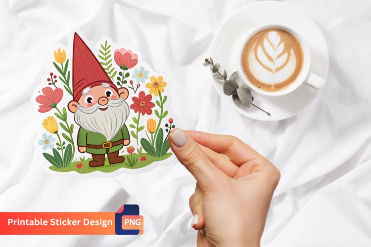 Red Flower Clipart Image 9