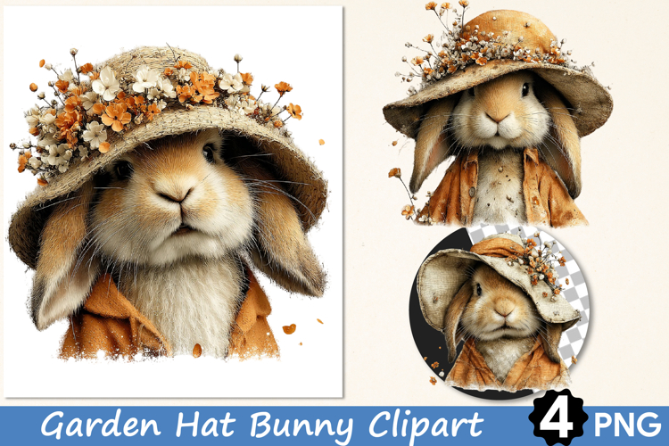 Easter Bunny Clipart Image 9