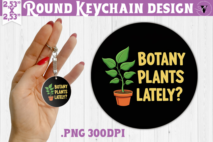 Round keychain | Garden Design | Gardening