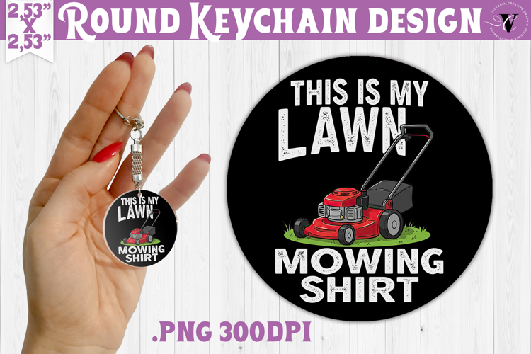 Round keychain | Garden Design | Gardening
