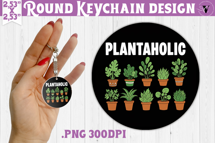 Round keychain | Garden Design | Gardening