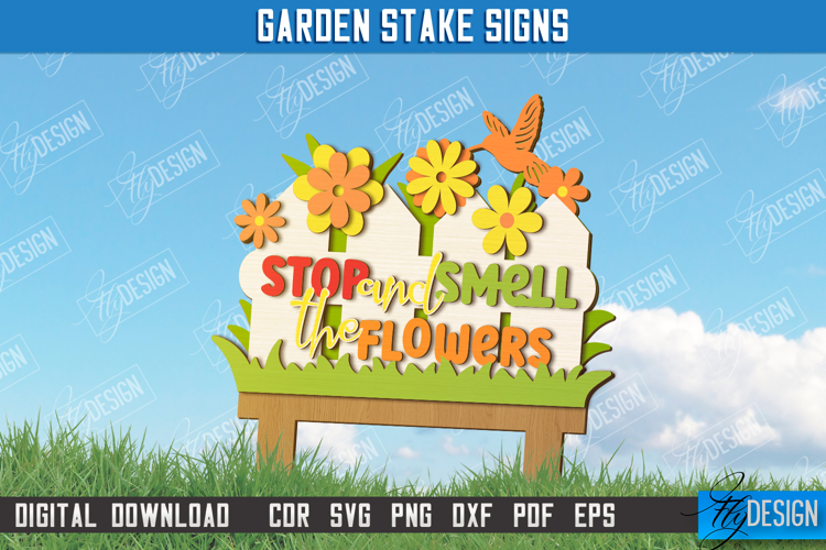 Garden Stake Sign | Plant Stakes | Plant Marker | Lawn Stake