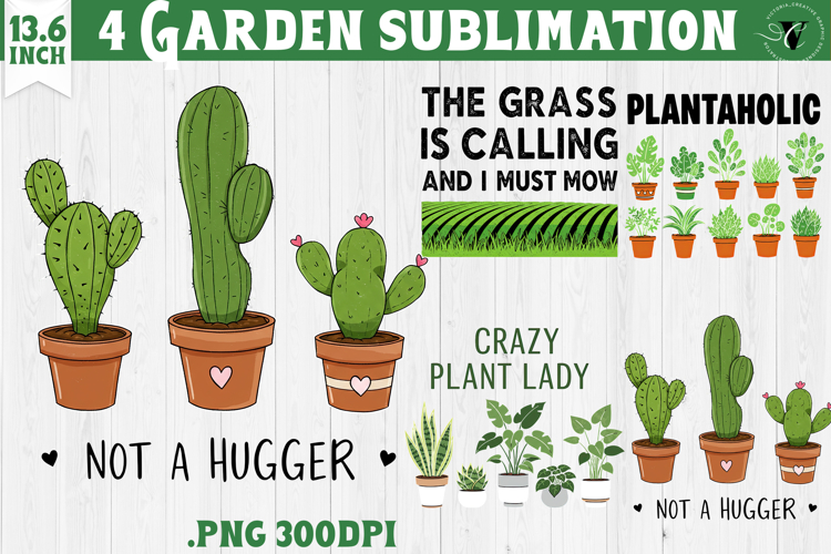 Garden sublimation design | Gardening clipart