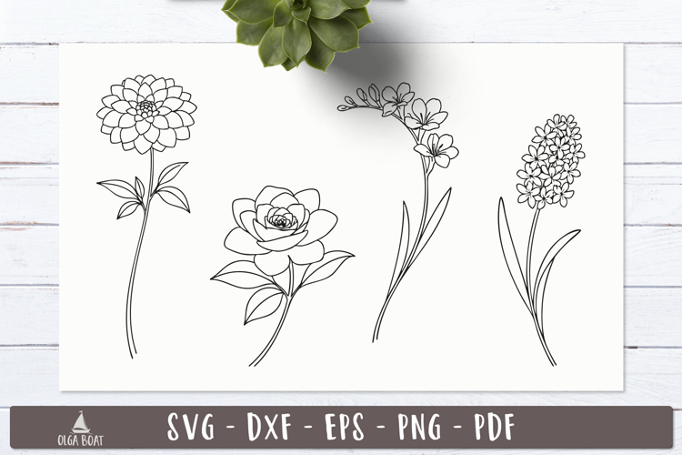 Flower Garden Clipart Image 16