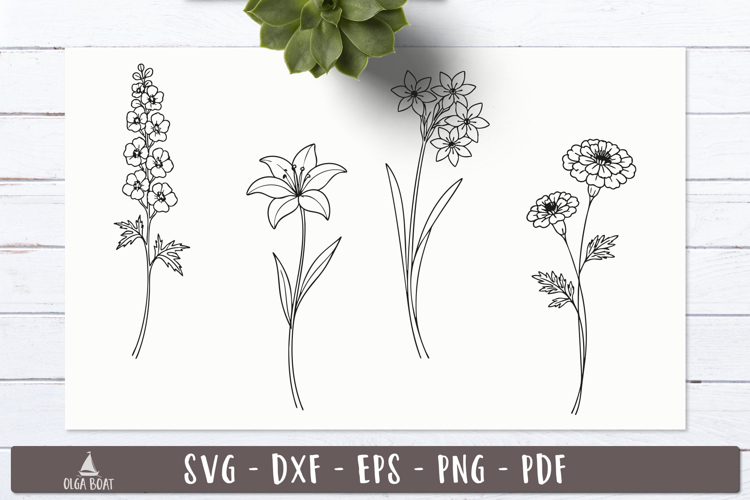 Flower Garden Clipart Image 15