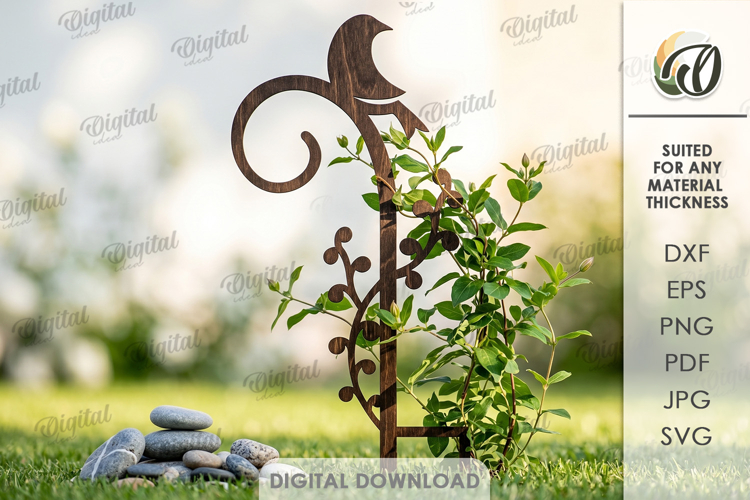 Garden Trellis Laser Cut. Yard decoration. Garden Decor SVG