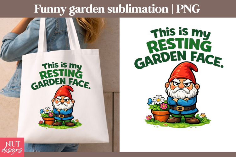 Grumpy gnome Sarcastic garden quotes Funny garden gnome