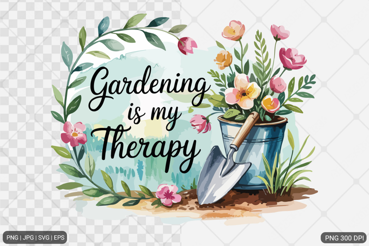 Gardening Sublimation SVG PNG