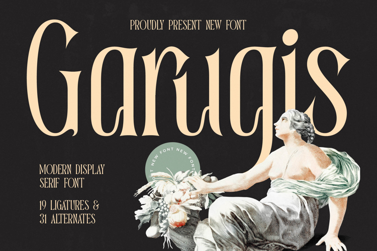 Garugis - Modern Display Serif Font