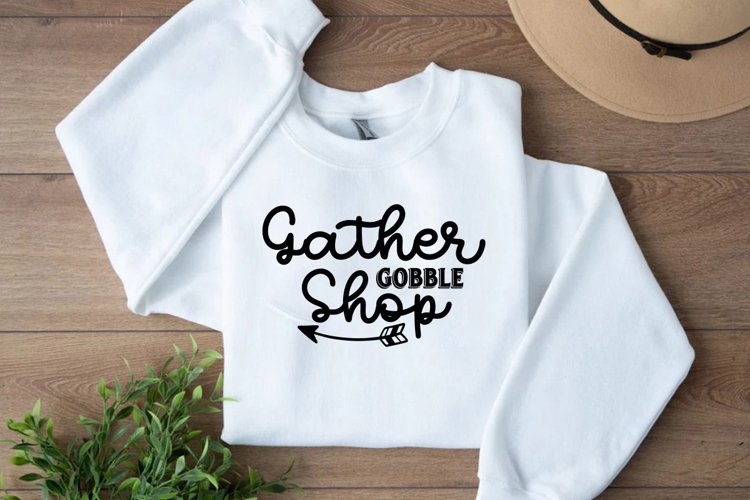 Gather Gobble Shop SVG Cut File