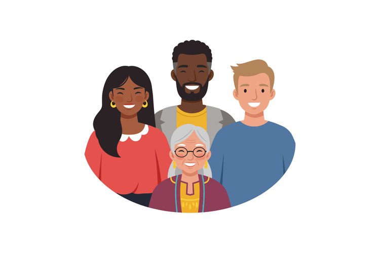 Group Of People Clipart Image 8