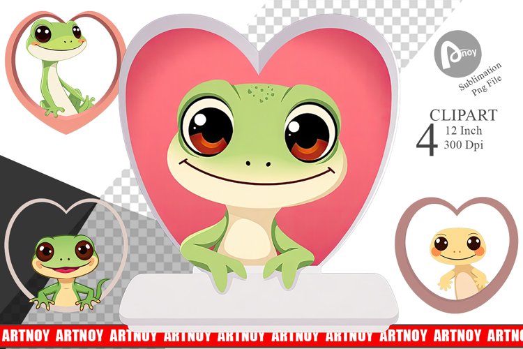 Gecko Clipart Image 6