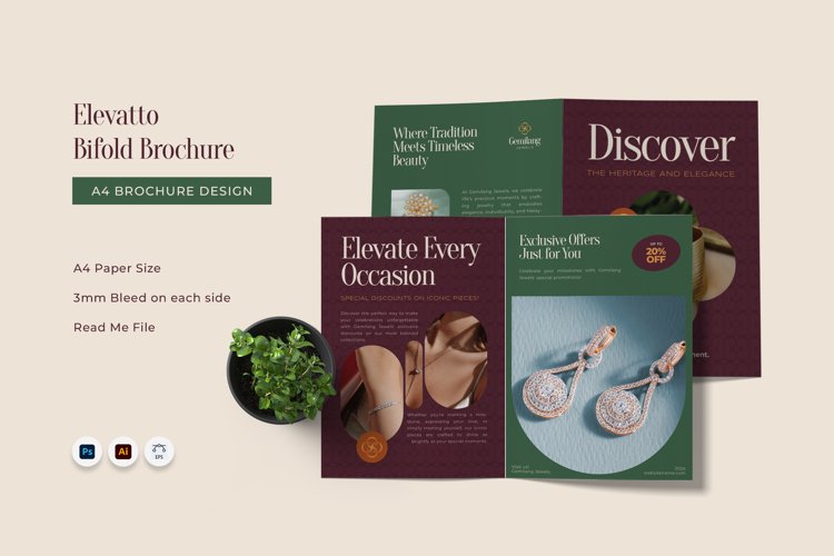 Elevatto - Bifold Brochure example image 1