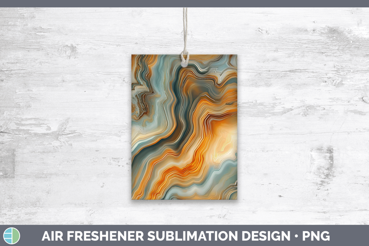 Gems Agate Air Freshener Sublimation Car Freshener Designs