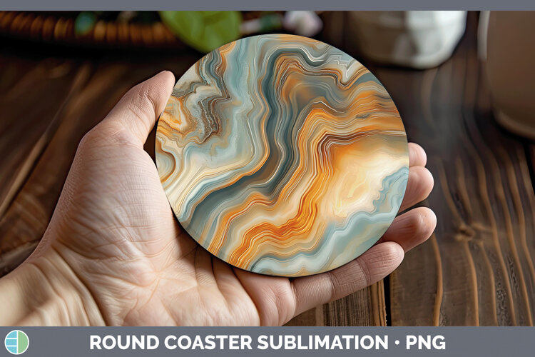 GorgeousGems Round Coaster design.
