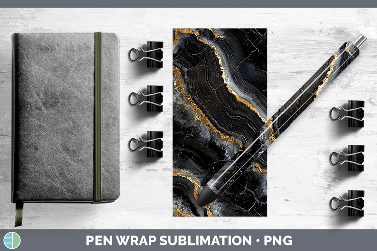 Gems Onyx Pen Wrap Sublimation Pen Designs