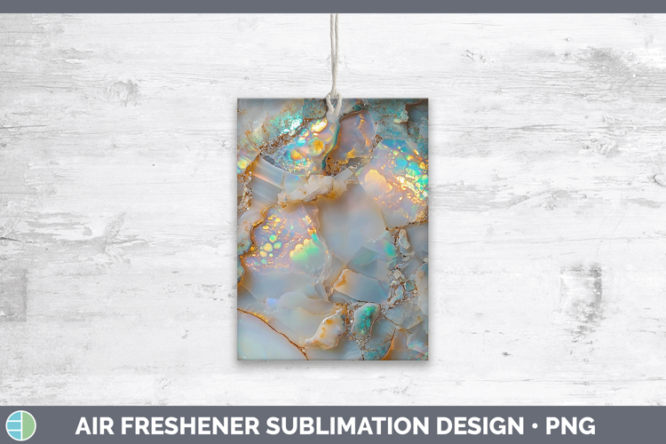 Gems Opal Air Freshener Sublimation Car Freshener Designs