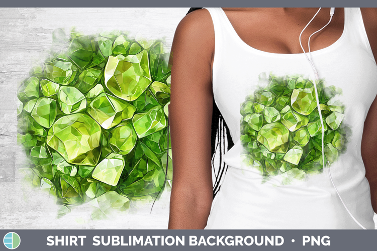 Gems Peridot Shirt Sublimation Sublimation Background Design