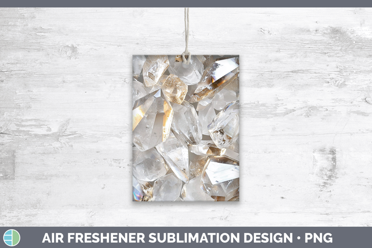 Gems Quartz Air Freshener Sublimation Car Freshener Designs