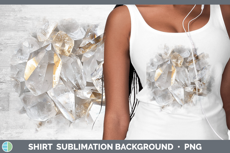 Gems Quartz Shirt Sublimation Sublimation Background Designs
