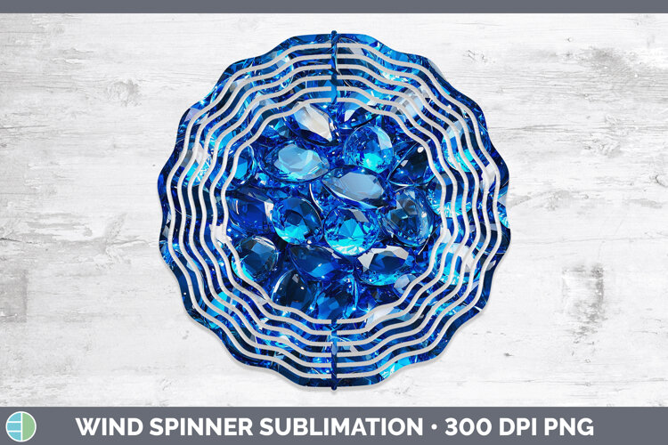 GorgeousGems Wind Spinner design.