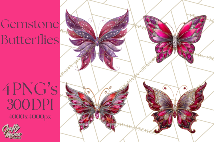 Wings Pink Clipart Image 2