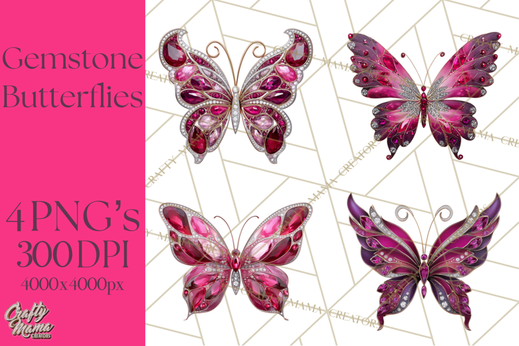 Wings Pink Clipart Image 4
