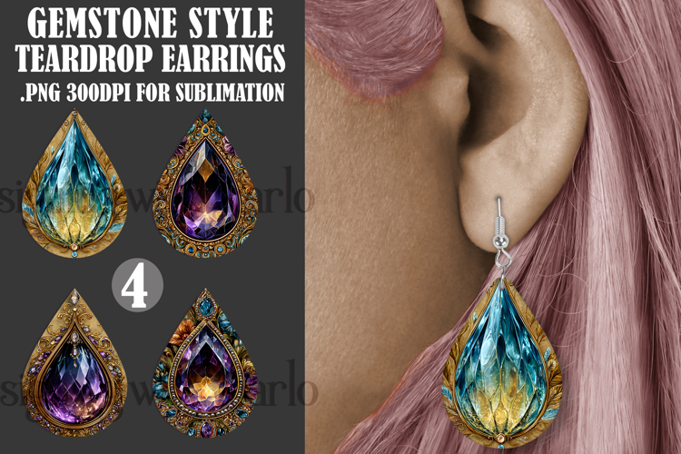 Sublimation Earring Designs Image 7