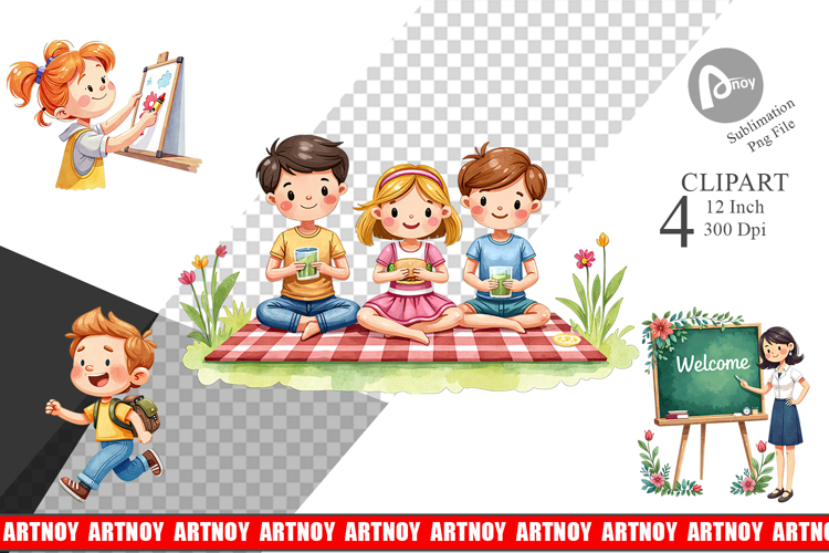 Classroom Clipart Image 13