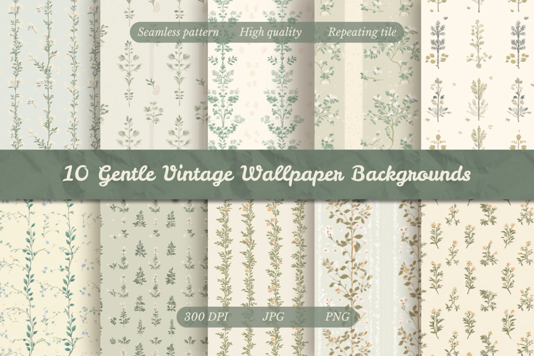 Gentle Vintage Wallpaper Backgrounds
