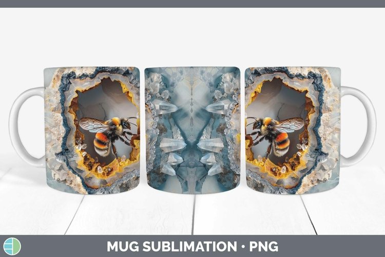 GorgeousGeode 3D Mug Wrap design.