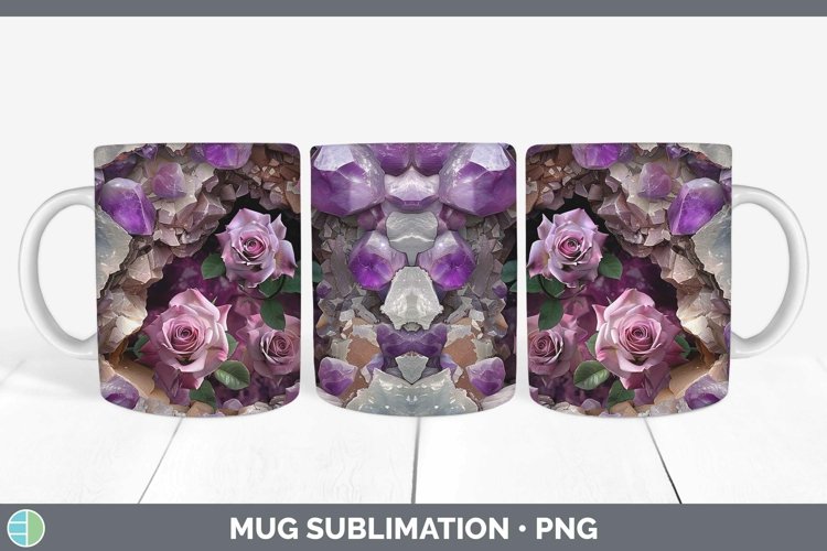 GorgeousGeode 3D Mug Wrap design.