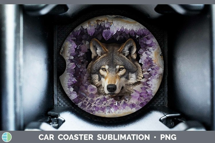 GorgeousGeode 3D Car Coaster design.