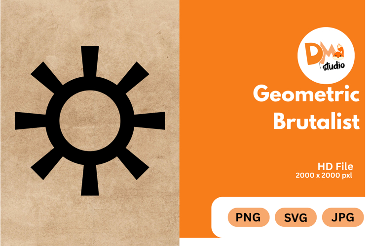 Geometric Brutalist