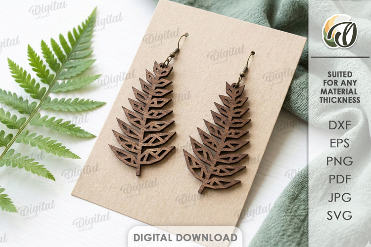 Geometric Earrings Laser Cut. Dangle Earrings SVG