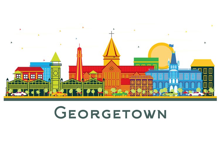 City Skyline Clipart Image 17
