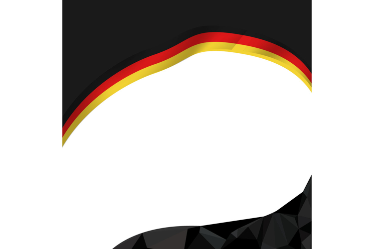 German Unity Day Twibbon Banner Template