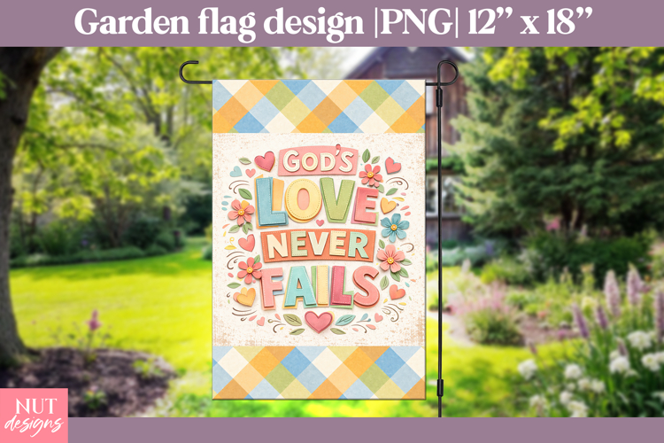 Garden Flag Sublimation Designs Image 17