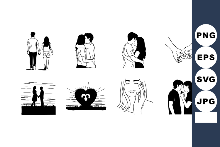 Hug Silhouette Image 18