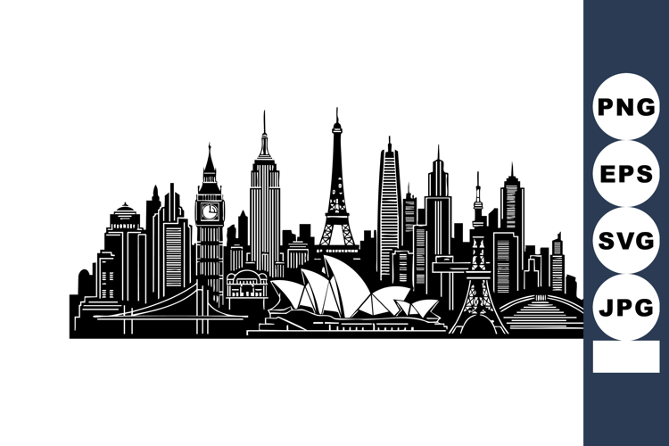 Building Silhouettes Image 19